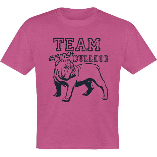 Team British Bulldog - Youth & Infant Tee - Graphic Tees Australia