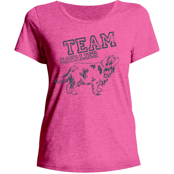 Team Cavalier - Ladies Relaxed Fit Tee - Graphic Tees Australia