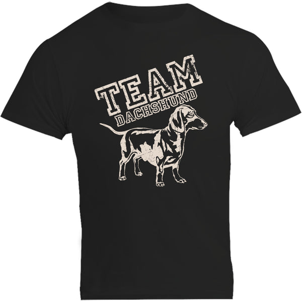 Team Dachshund - Unisex Tee - Graphic Tees Australia