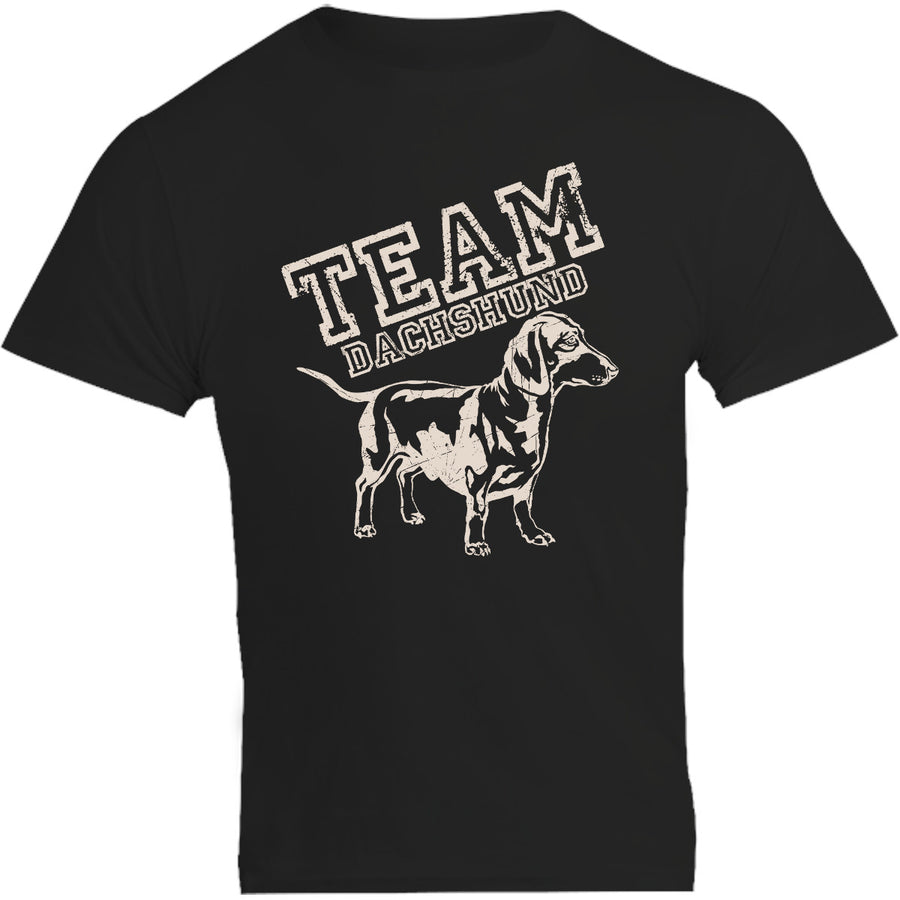 Team Dachshund - Unisex Tee - Plus Size