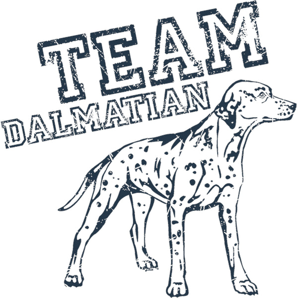 Team Dalmatian - Ladies Relaxed Fit Tee - Graphic Tees Australia