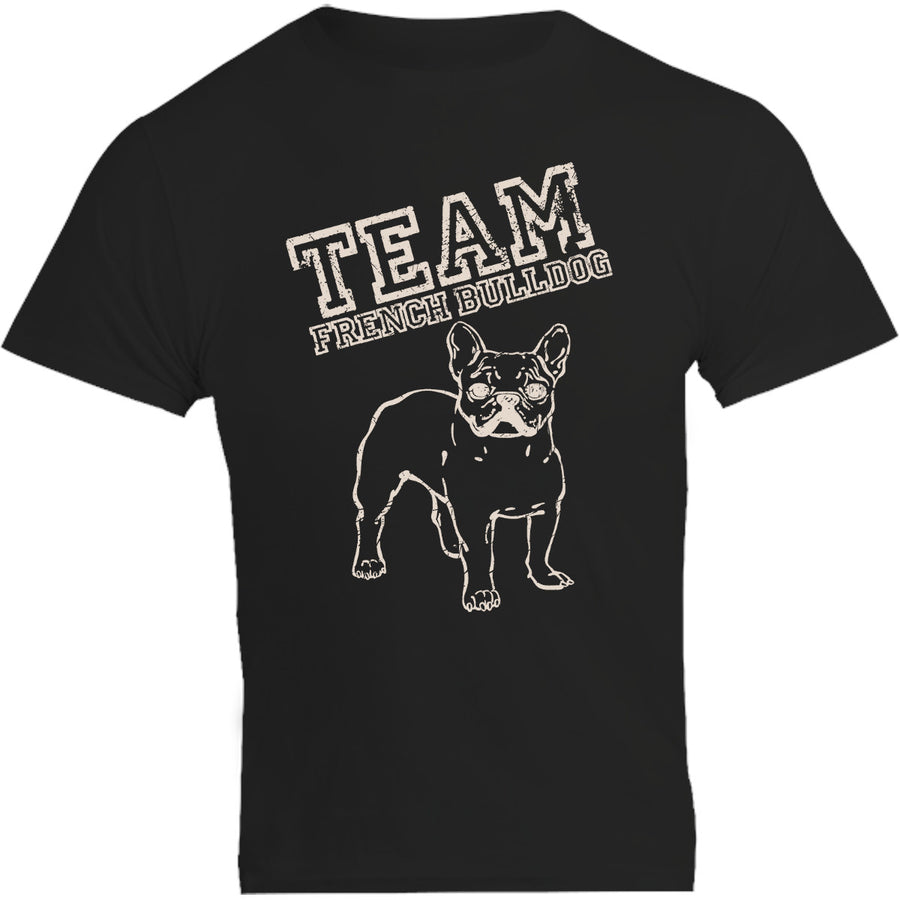 Team French Bulldog - Unisex Tee - Plus Size - Graphic Tees Australia