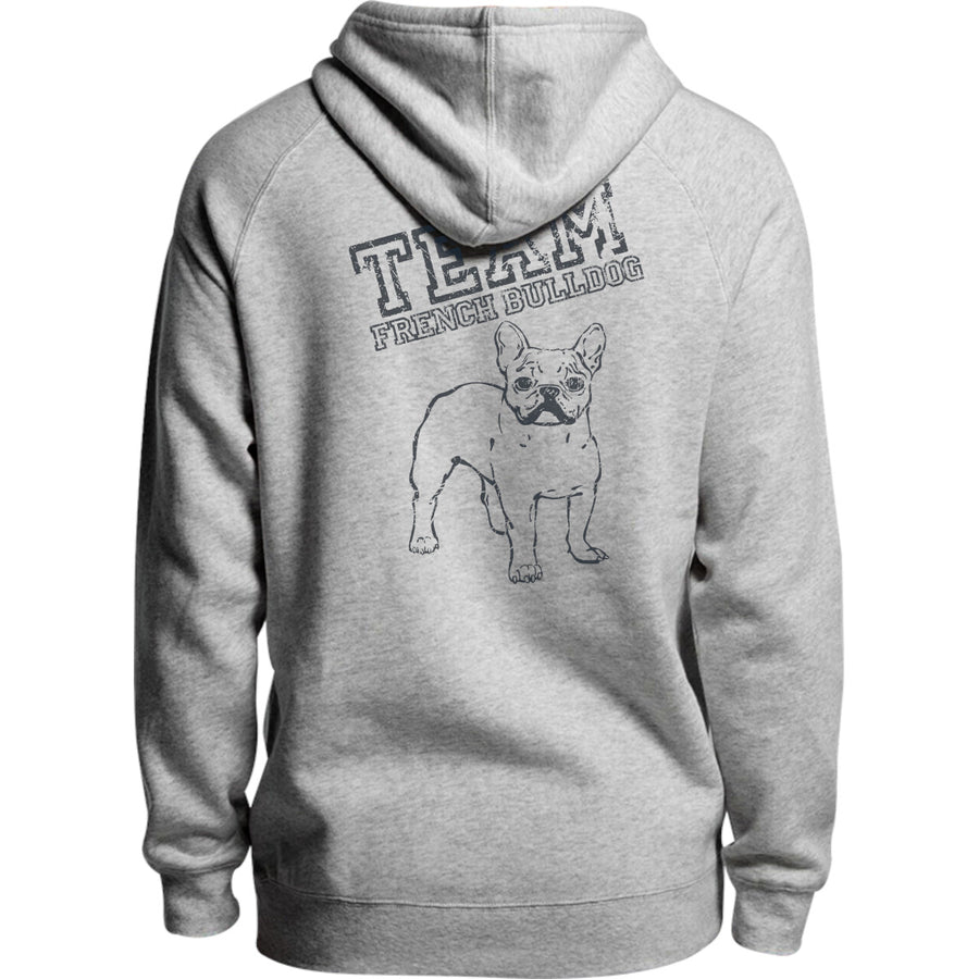 Team French Bulldog - Unisex Hoodie - Plus Size - Graphic Tees Australia