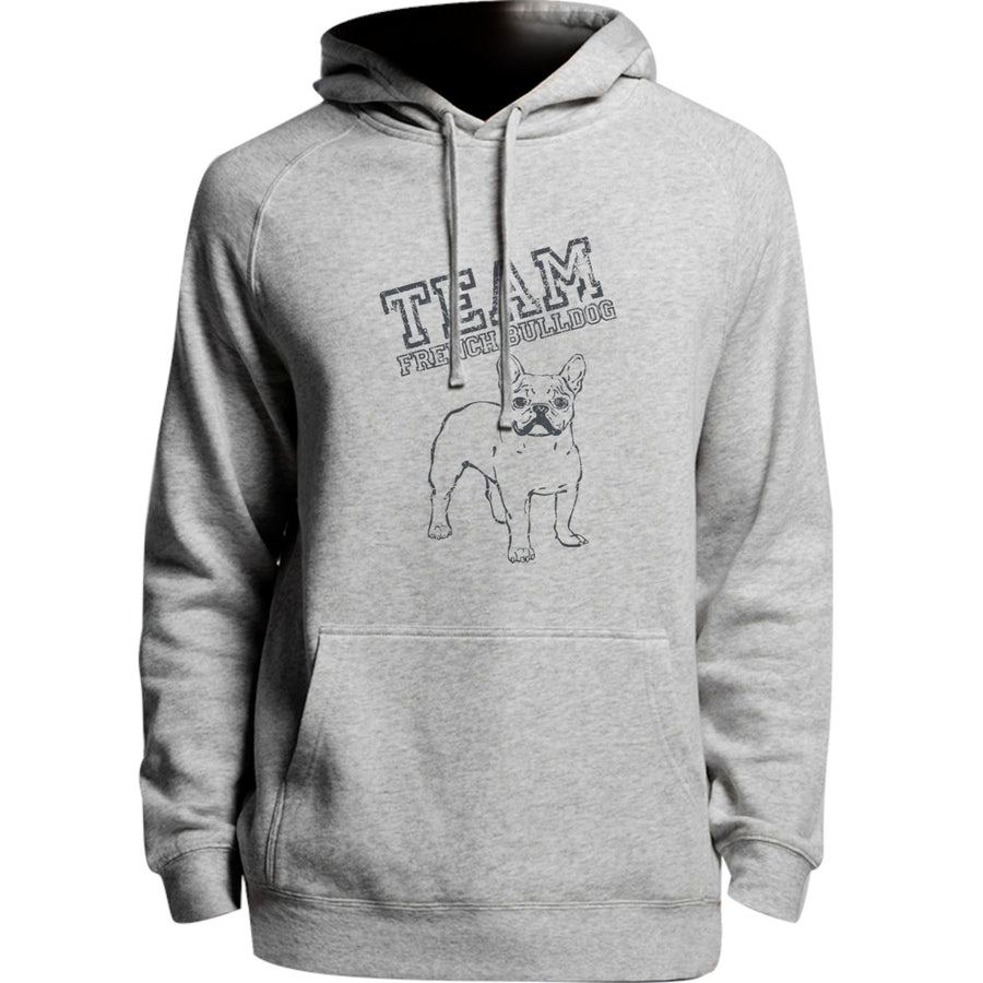 Team French Bulldog - Unisex Hoodie - Plus Size - Graphic Tees Australia