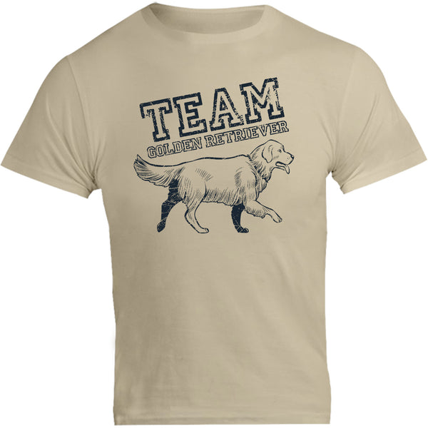 Team Golden Retriever - Unisex Tee - Graphic Tees Australia