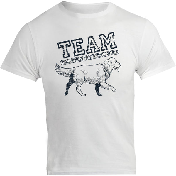 Team Golden Retriever - Unisex Tee - Graphic Tees Australia