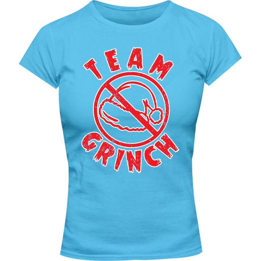 Team Grinch - Ladies Slim Fit Tee