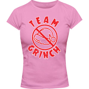 Team Grinch - Ladies Slim Fit Tee