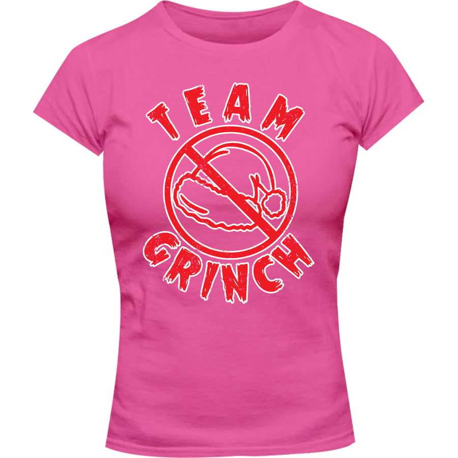 Team Grinch - Ladies Slim Fit Tee