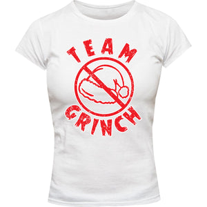 Team Grinch - Ladies Slim Fit Tee