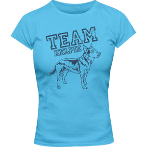 Team Kelpie - Ladies Slim Fit Tee - Graphic Tees Australia