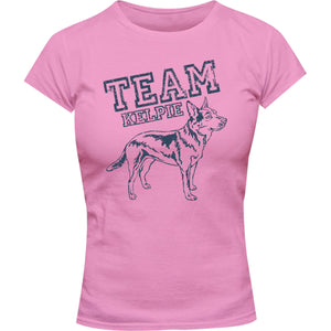 Team Kelpie - Ladies Slim Fit Tee - Graphic Tees Australia