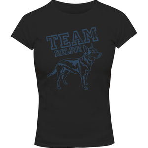 Team Kelpie - Ladies Slim Fit Tee - Graphic Tees Australia