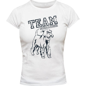 Team Schnauzer - Ladies Slim Fit Tee - Graphic Tees Australia
