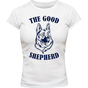 The Good Shepherd - Ladies Slim Fit Tee - Graphic Tees Australia