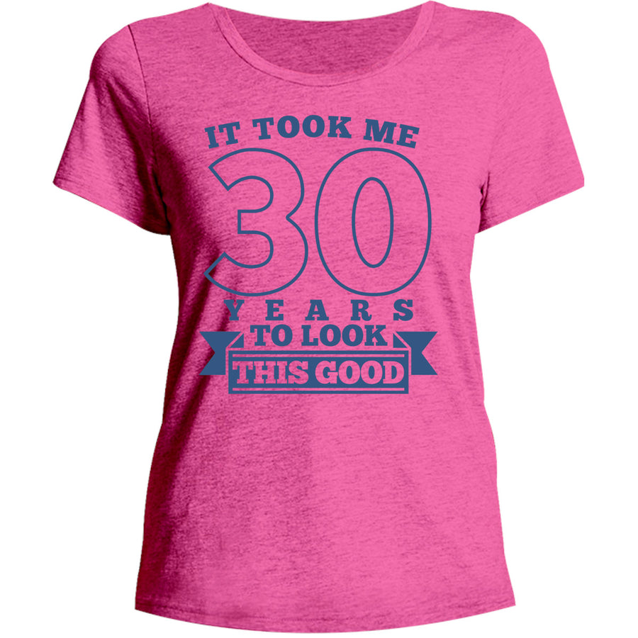 Took Me 30 Years - Ladies Relaxed Fit Tee - Graphic Tees Australia