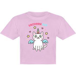 Unicorn Cat - Youth & Infant Tee - Graphic Tees Australia