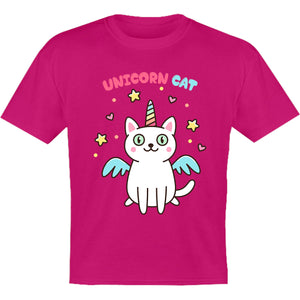 Unicorn Cat - Youth & Infant Tee - Graphic Tees Australia