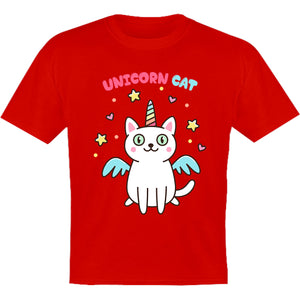 Unicorn Cat - Youth & Infant Tee - Graphic Tees Australia