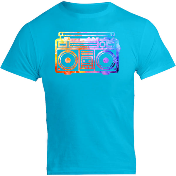 Vintage Boombox Colourful - Unisex Tee