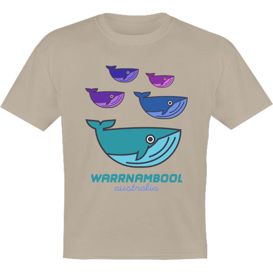 Warrnambool Whale Group - Youth & Infant Tee - Graphic Tees Australia