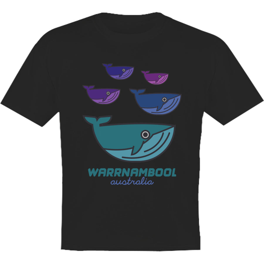 Warrnambool Whale Group - Youth & Infant Tee - Graphic Tees Australia