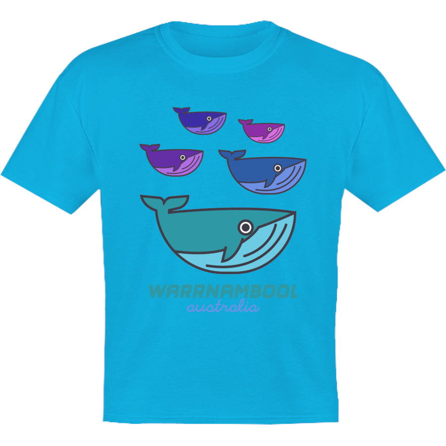 Warrnambool Whale Group - Youth & Infant Tee - Graphic Tees Australia