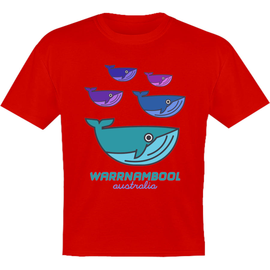 Warrnambool Whale Group - Youth & Infant Tee - Graphic Tees Australia