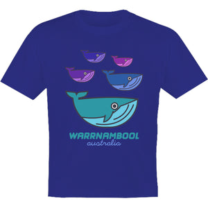 Warrnambool Whale Group - Youth & Infant Tee - Graphic Tees Australia