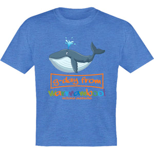 Whale G'day From Warrnambool - Youth & Infant Tee - Graphic Tees Australia