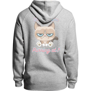 What Are You Purring At? - Unisex Hoodie - Plus Size - Graphic Tees Australia