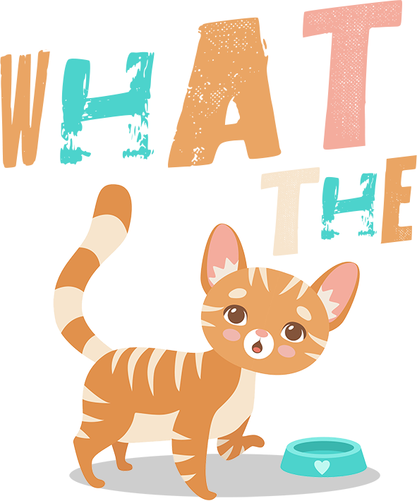 What The Cat - Youth & Infant Tee - Graphic Tees Australia