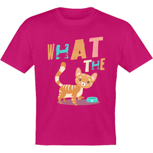 What The Cat - Youth & Infant Tee - Graphic Tees Australia