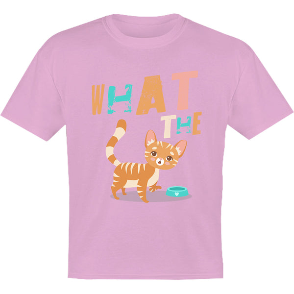 What The Cat - Youth & Infant Tee - Graphic Tees Australia