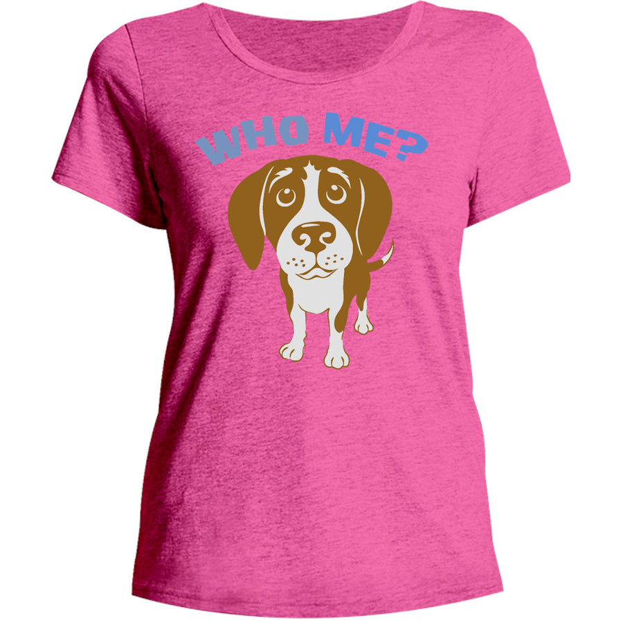 Who Me? - Ladies Relaxed Fit Tee - Graphic Tees Australia