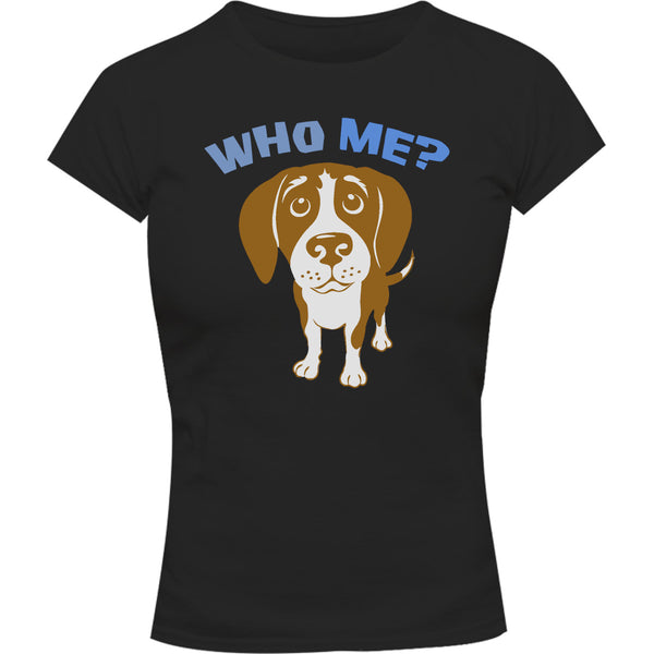 Who Me? - Ladies Slim Fit Tee - Graphic Tees Australia