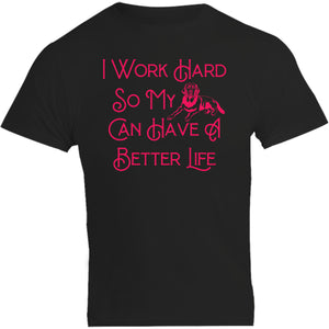 Work Hard For My Labrador - Unisex Tee - Graphic Tees Australia