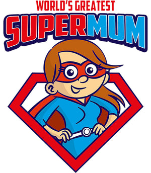 World's Greatest Super Mum - Unisex Tee - Plus Size