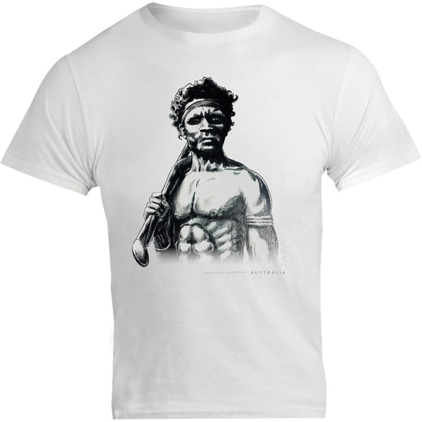 Yalanji Warrior 1 - Unisex Tee - Graphic Tees Australia