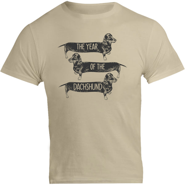 Year Of The Dachshund - Unisex Tee - Graphic Tees Australia