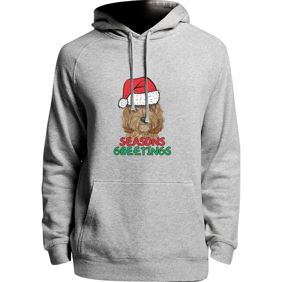 Season's Greetings Cavoodle - Unisex Hoodie - Plus Size