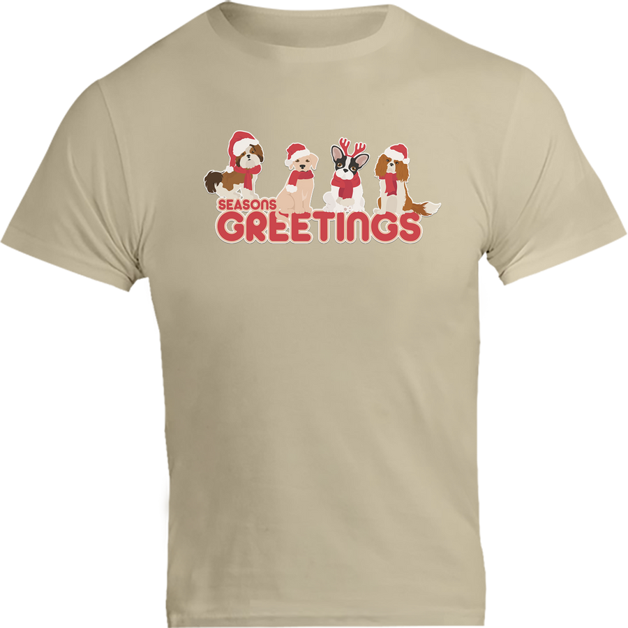 Season's Greetings Dogs - Unisex Tee