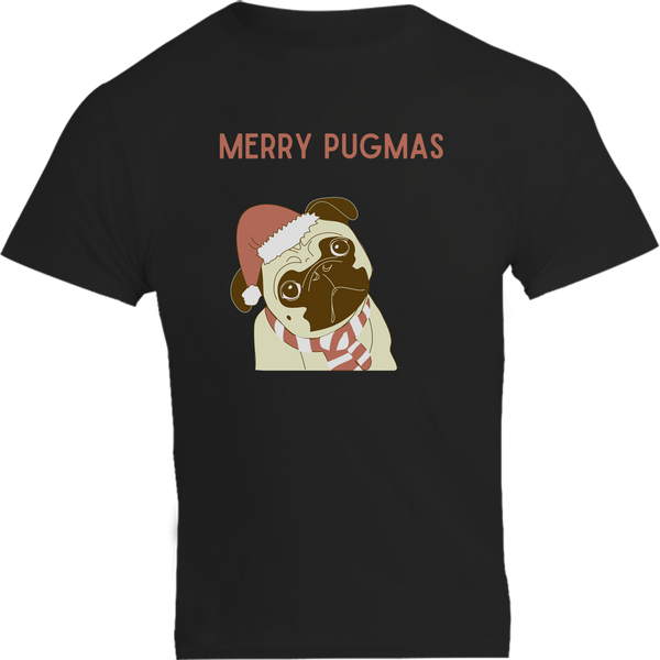 Merry Pugmas - Unisex Tee - Plus Size