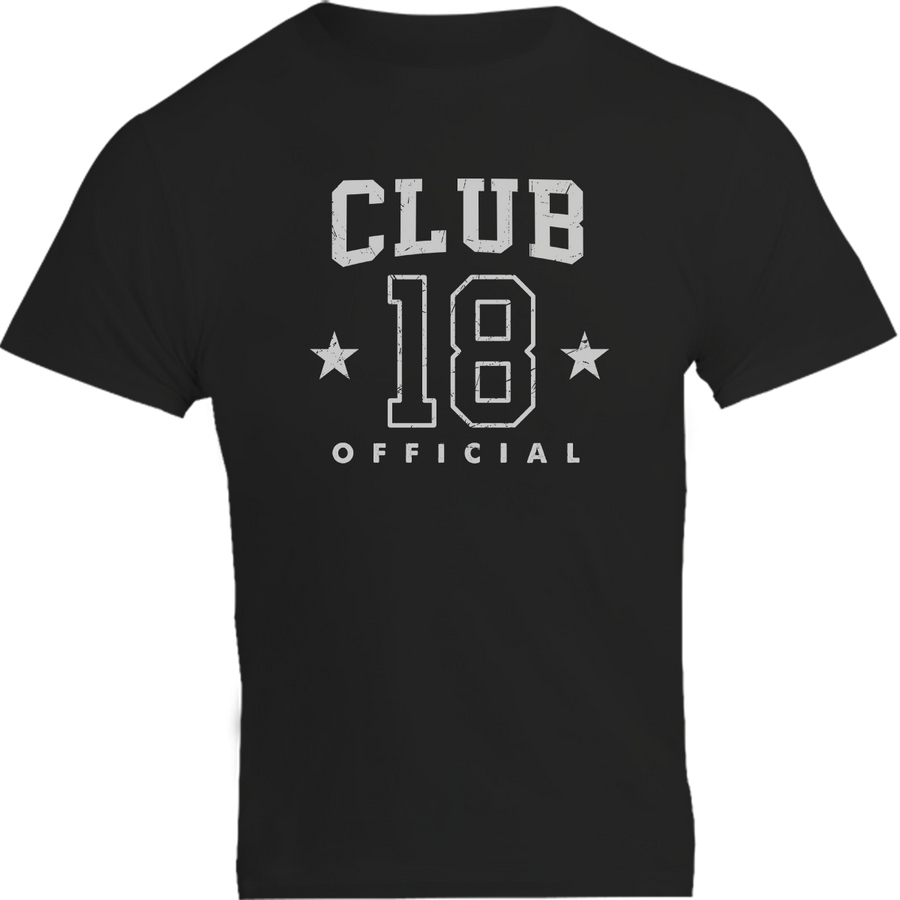 Club 18 - Unisex Tee - Plus Size