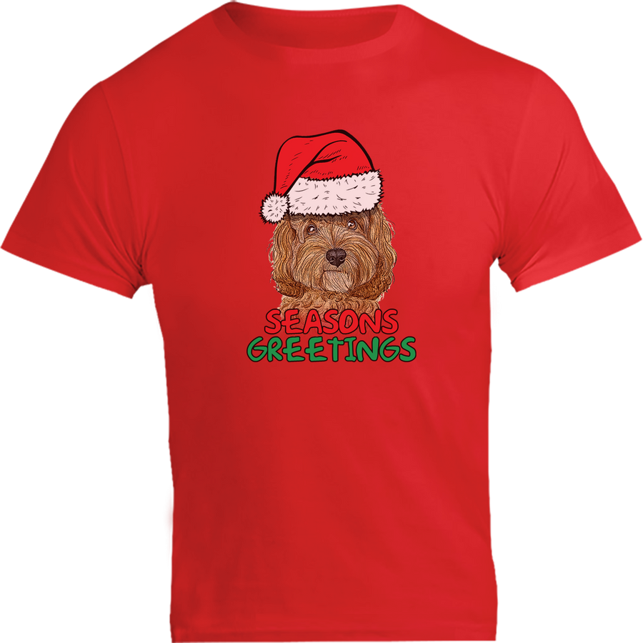 Season's Greetings Cavoodle - Unisex Tee