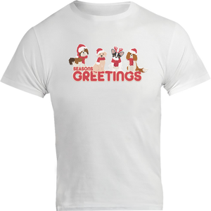 Season's Greetings Dogs - Unisex Tee