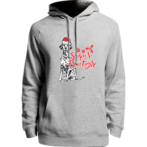 Dalmatian Season's Greetings - Unisex Hoodie - Plus Size