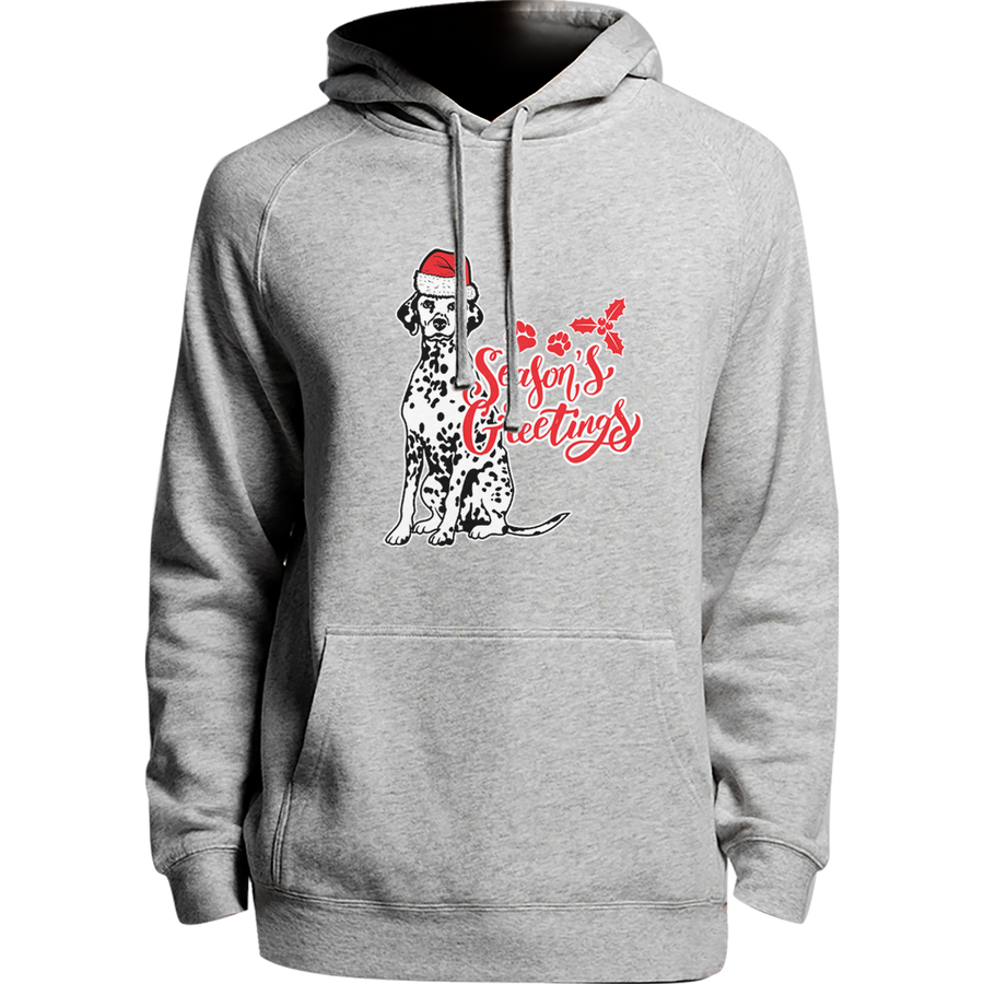 Dalmatian Season's Greetings - Unisex Hoodie - Plus Size