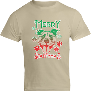 Merry Staffymas - Unisex Tee