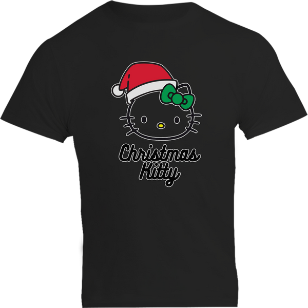 Christmas Kitty - Unisex Tee - Plus Size